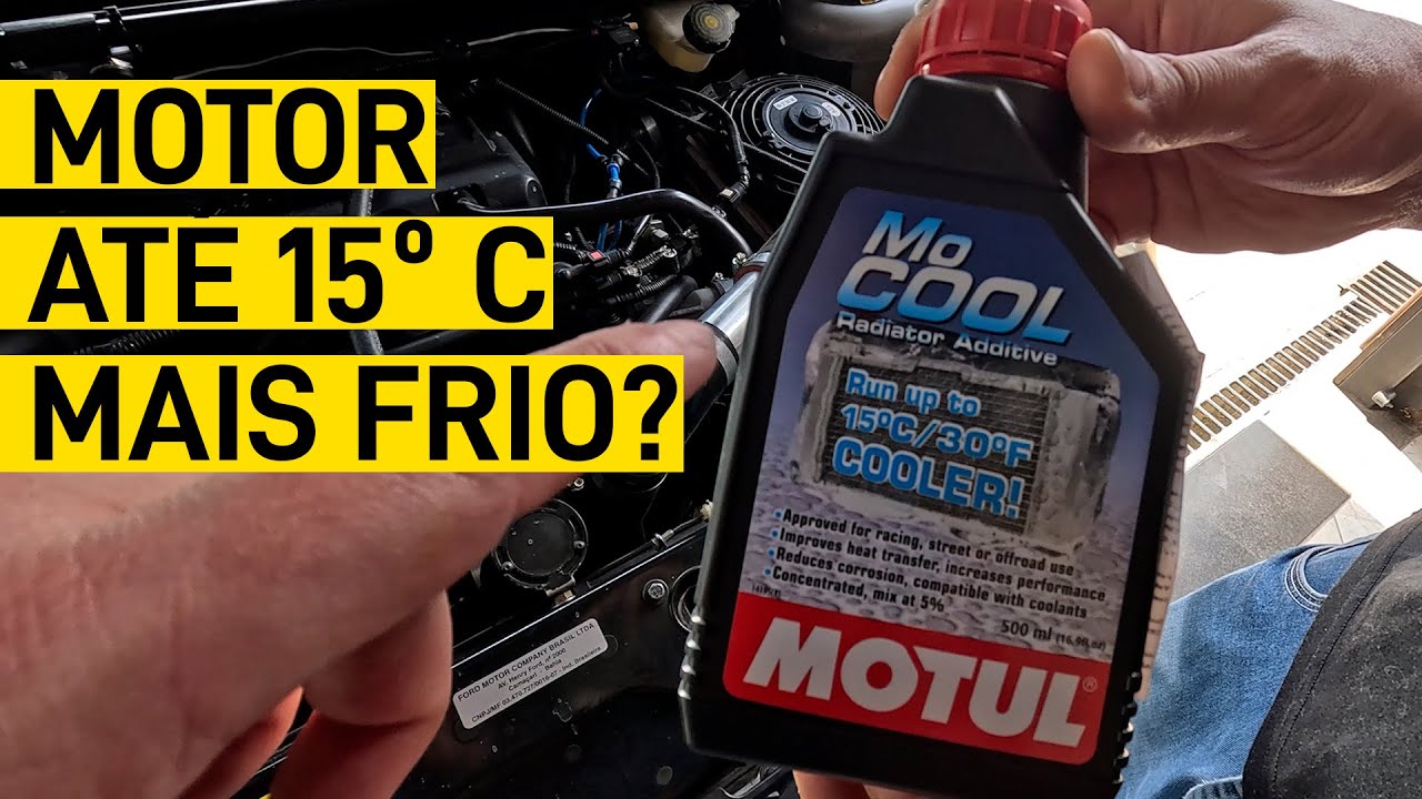 Teste: Motul MoCool reduz a temperatura do motor? (Resultado real)