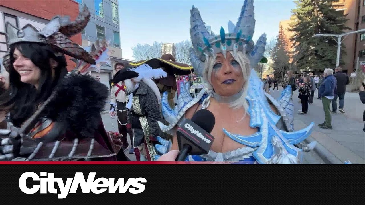 Escaping reality at the 'Parade of Wonders' in Calgary
