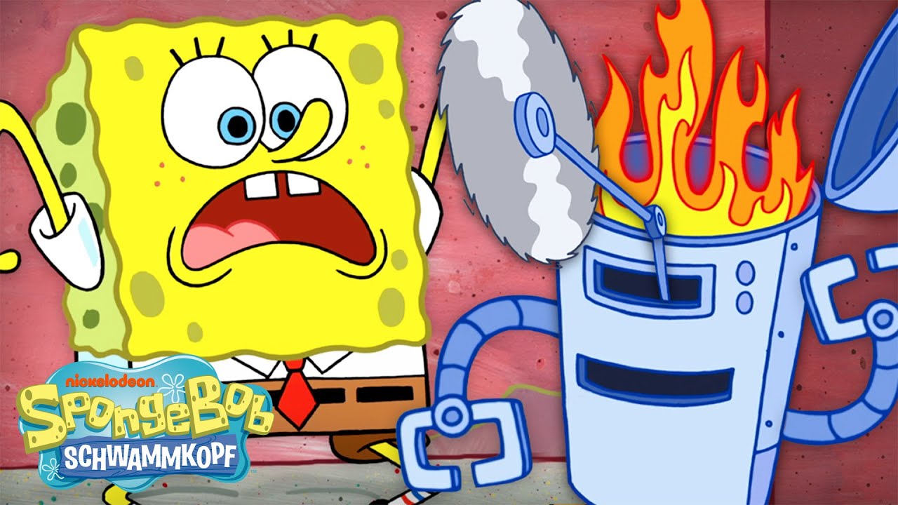 SpongeBob | Die besten Roboter in Bikini Bottom! | 30-Minuten-Compilation | SpongeBob Schwammkopf