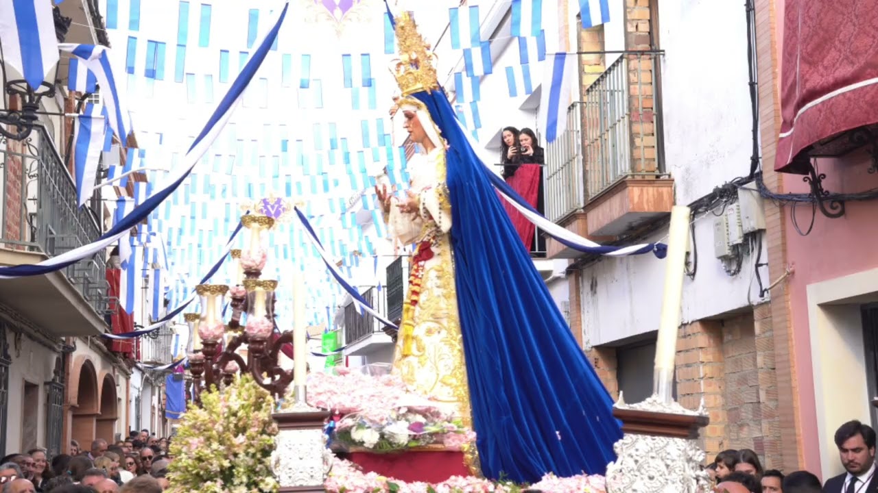 Suena Pasan los Campanilleros para la Virgen de la Victoria de Olivares 2025.