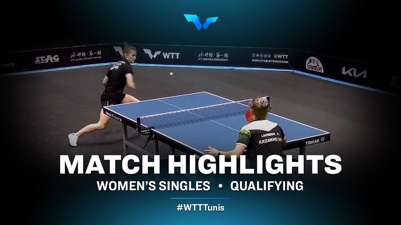 Anastassiya Lavrova vs Natalia Partyka | WS | WTT Contender Tunis 2022 (Qual)