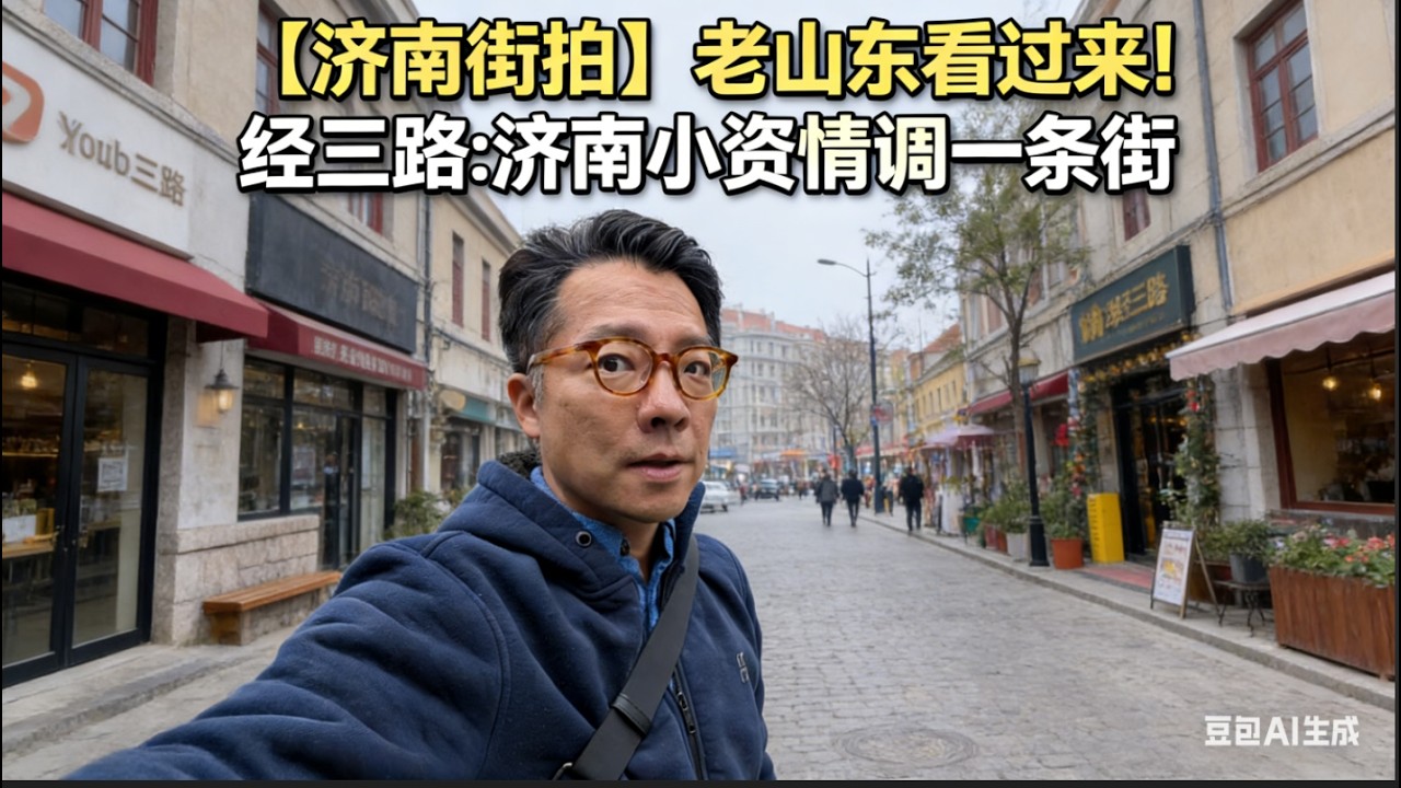 【济南街拍】老山东看过来！经三路:济南小资情调一条街