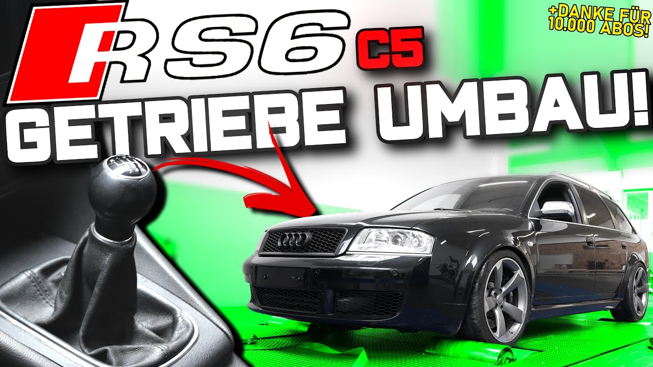 Audi RS6 4B mit seltenem Getriebe-Umbau👀 Der steinige Weg zum Handschalter| 10.000 Abo Special♥️