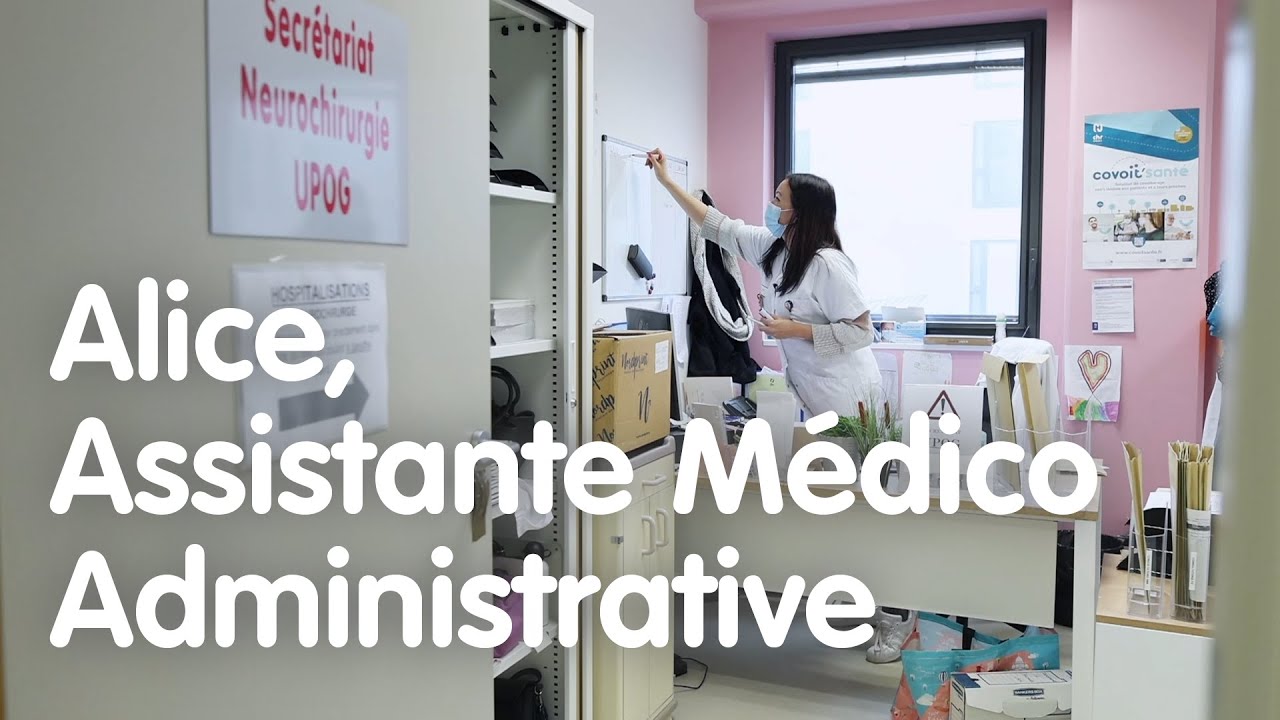 Alice, assistante médico-administrative