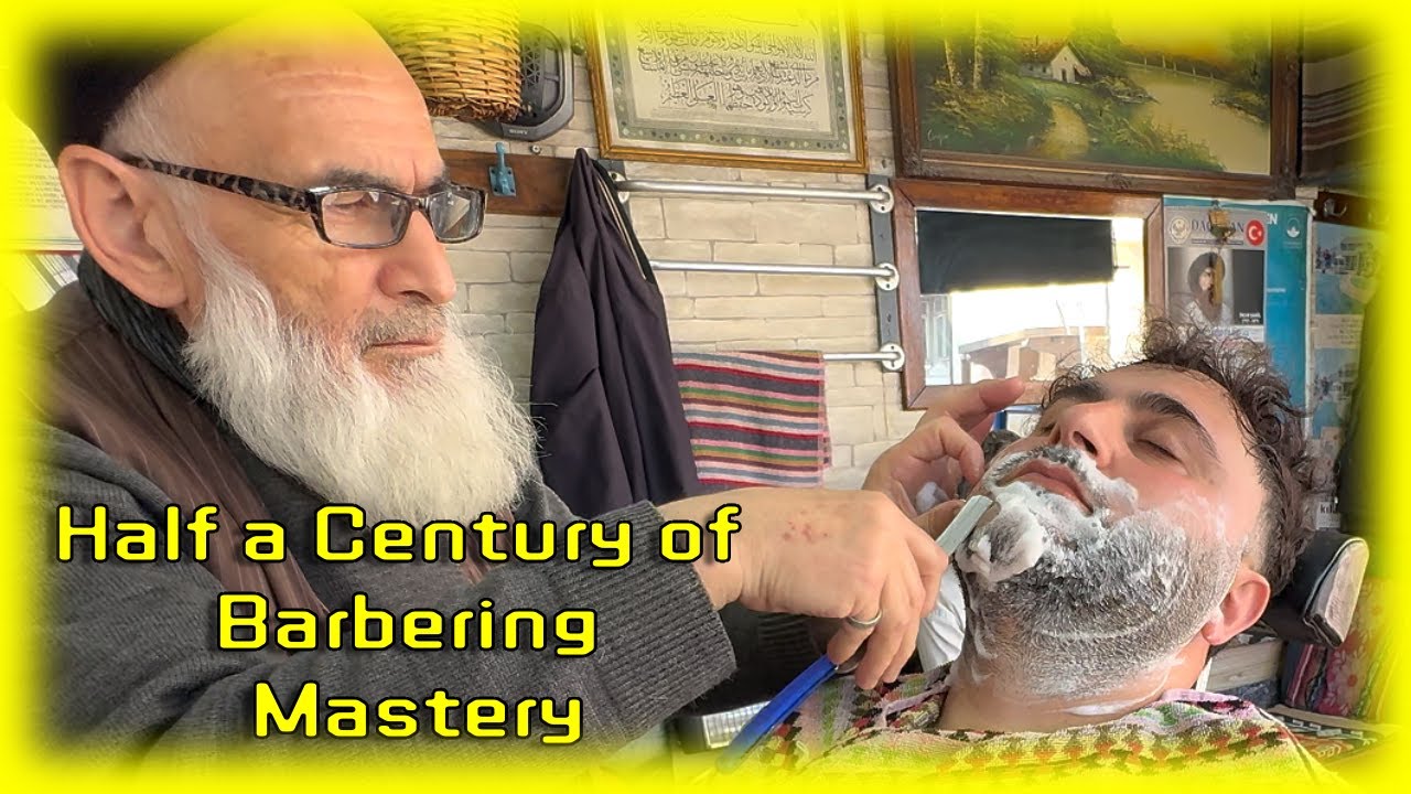 Old Times, Gentle Hands: Nostalgic Shave at a Turkish Barbershop