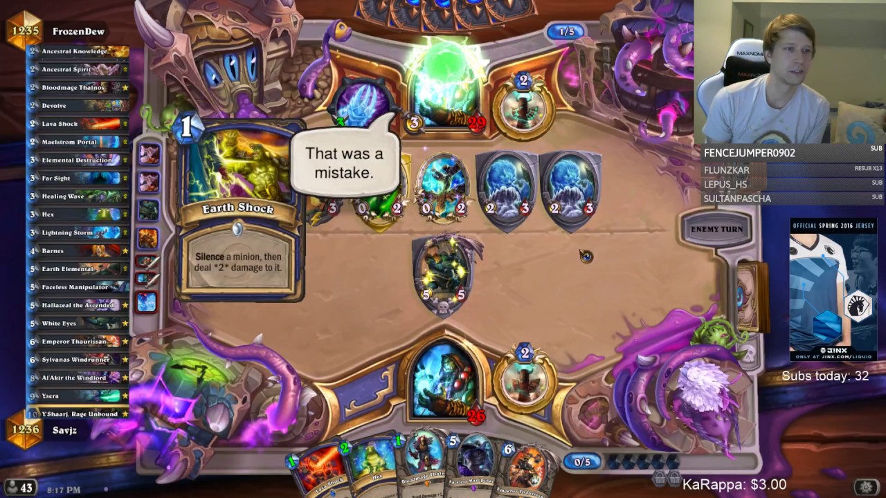 Savjz's priceless reaction