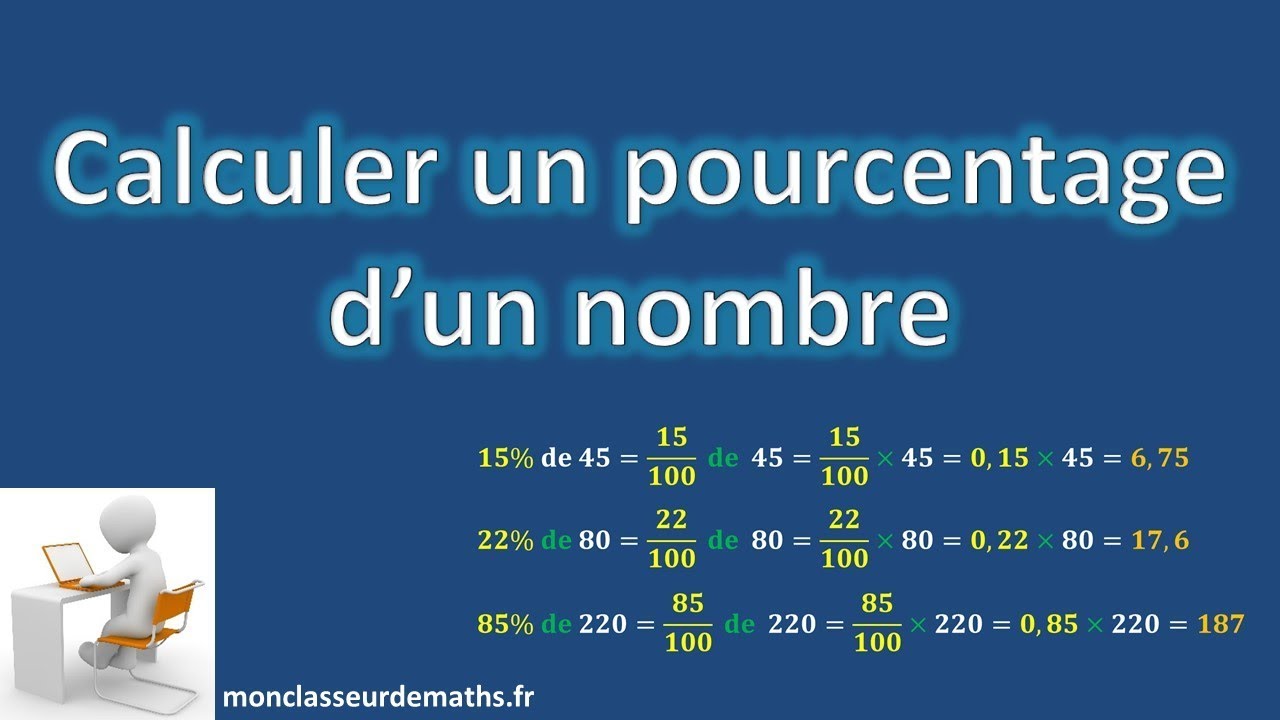 Calculer le pourcentage d'un nombre
