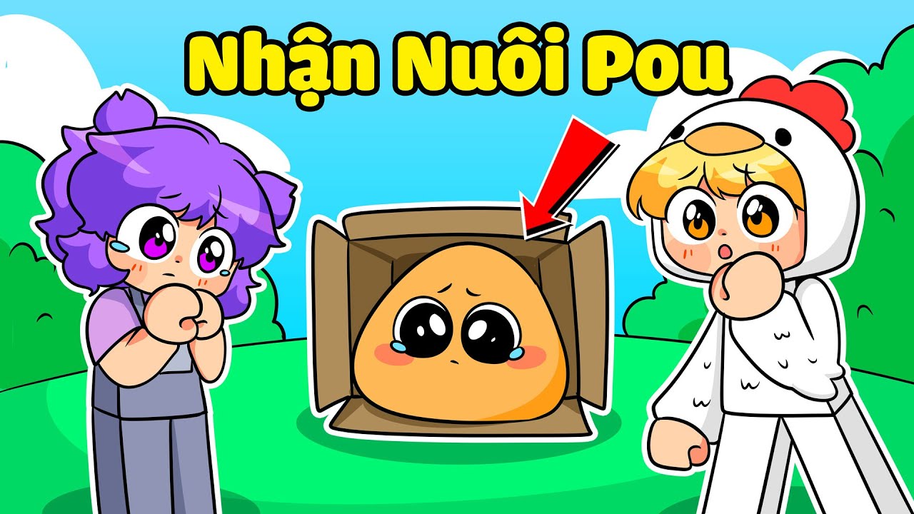 Tô Gà Nhận Nuôi Pou Trong Roblox Và Cái Kết* Tô Gà Và Nabee Nhận Nuôi Pou