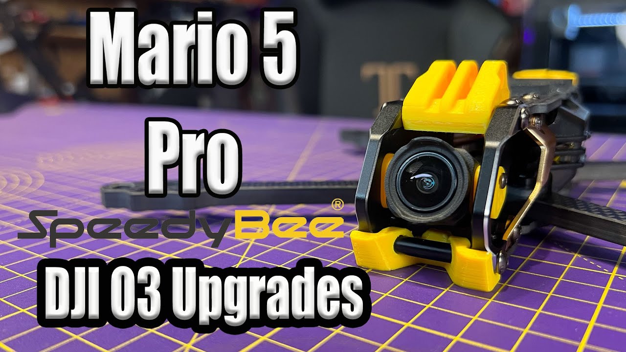 SpeedyBee Mario 5 Frame становится профессиональной версией — обновления O3
