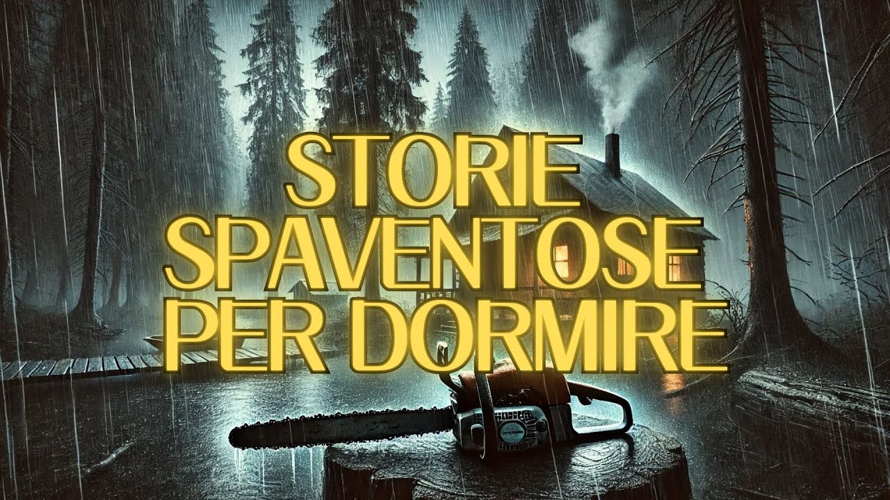 Storie Spaventose per Rilassarsi e Dormire | Suoni della Pioggia per Dormire | Vol. 01