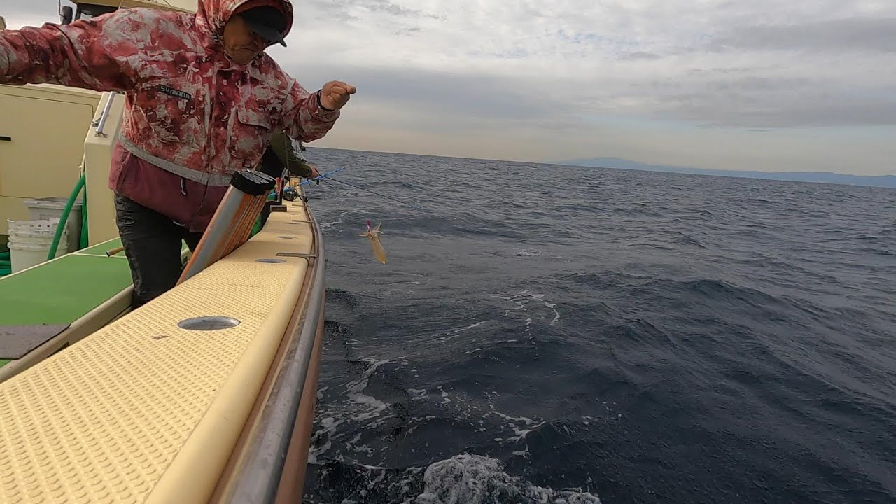 相模湾・エボシ沖マルイカ釣り
