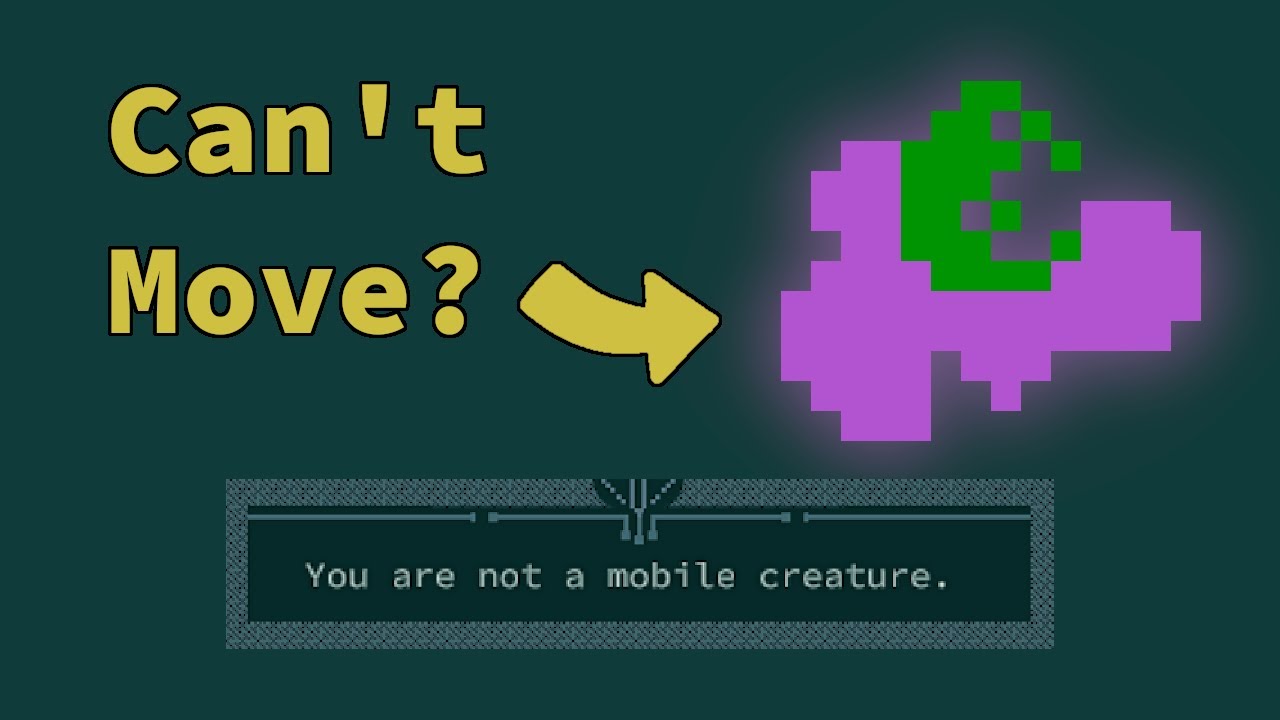 Beating Caves of Qud as a Glowpad