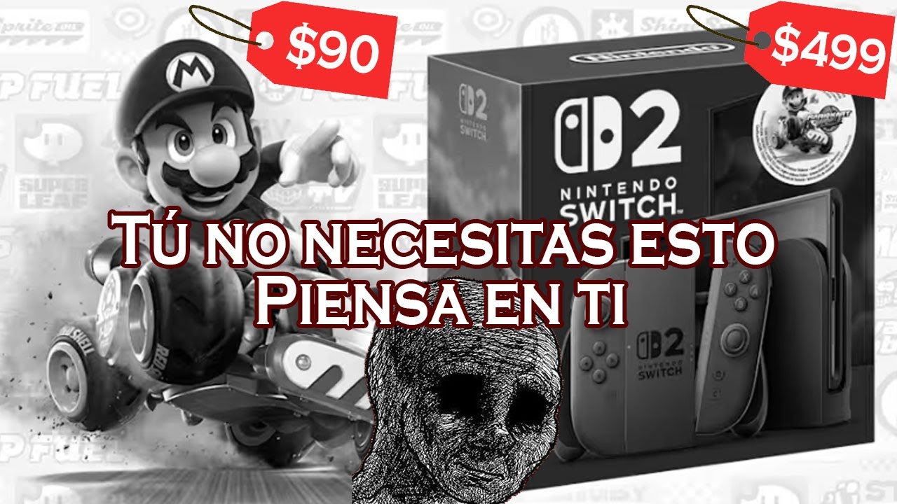 No necesitas la Switch 2. El terrible gaming actual y la infinita Avaricia de Nintendo