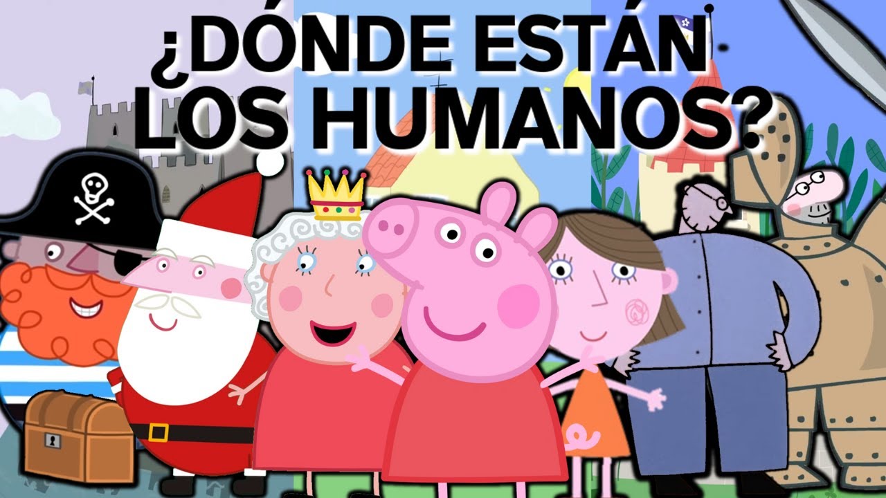 ¿Dónde están los Humanos en Peppa? | Teoría de Peppa Pig (2)