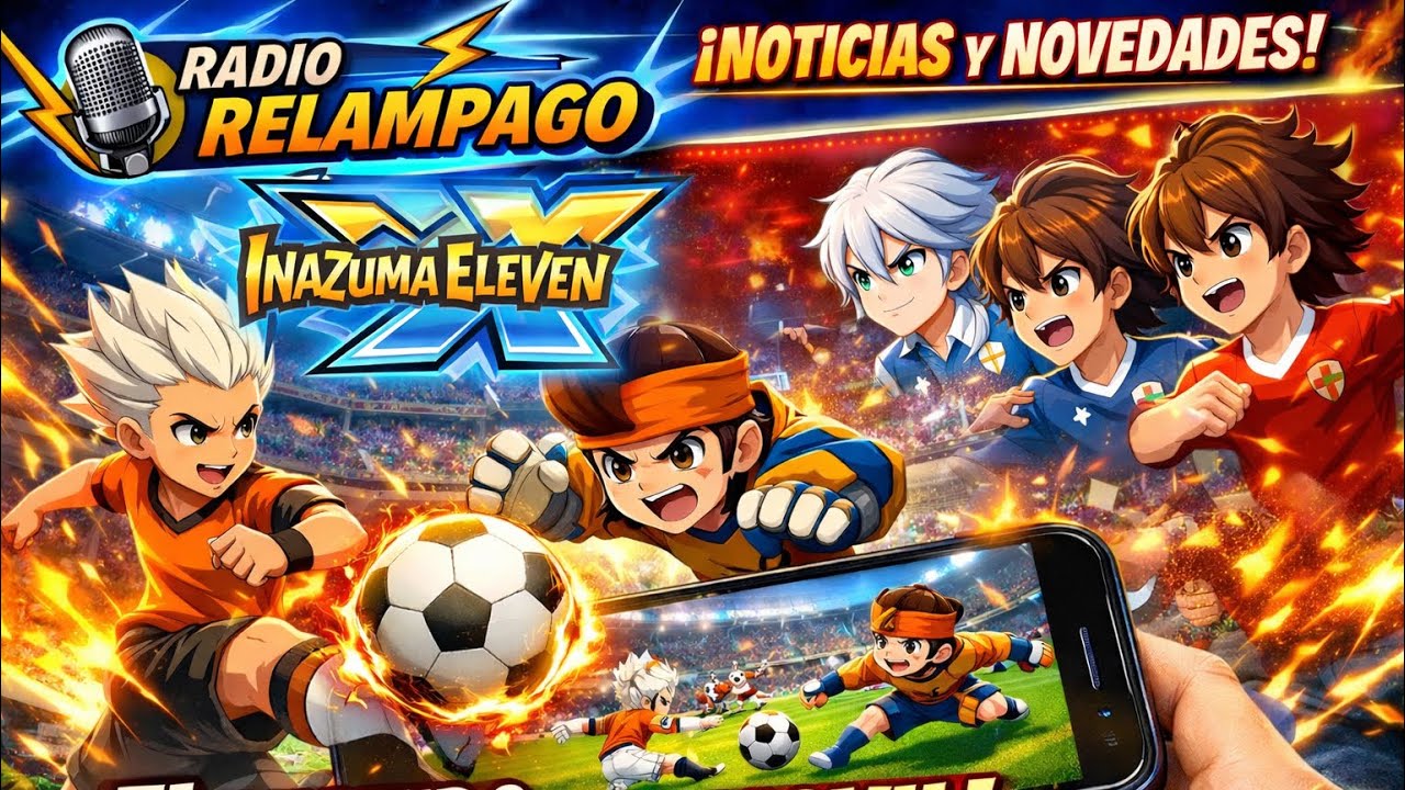 ⚡🎮 Inazuma Eleven Victory Road: DLC GRATIS + Beta Inazuma Eleven X ⚽🔥🎉