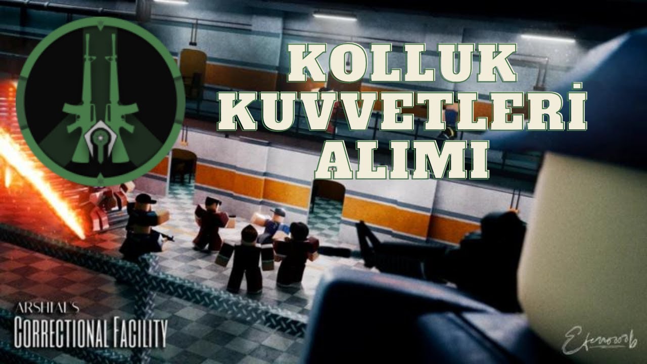 ⛓️ KOLLUK KUVVETLERİ ALIMINA GİRDİM ⛓️(MAMAK CEZA EVİ-ROBLOX)