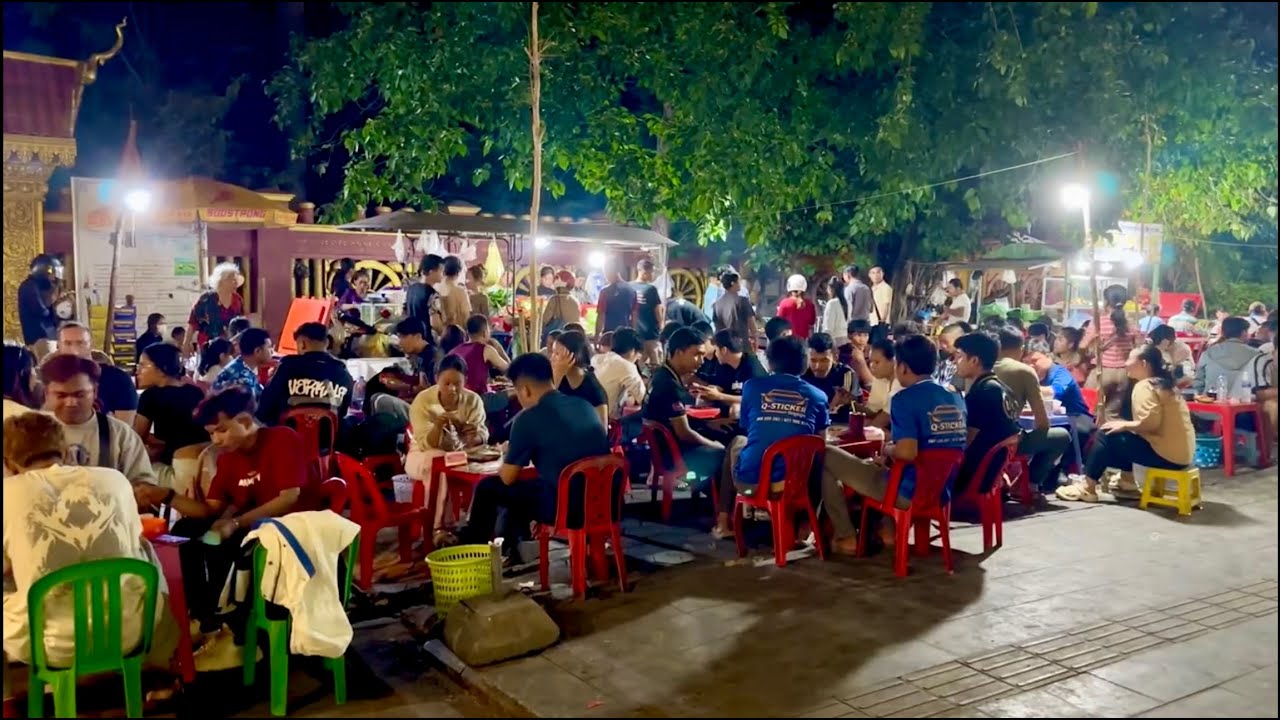10 Popular Places To Eat Compilation In Siem Reap, Cambodia - Cambodian Street Food compilation