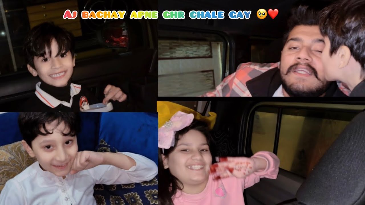 AJ BACHAY APNE GHR CHALE GAY 🥹__ GHR UDAS HO GAYA HAIN 😖❤️ subscribe my channel 