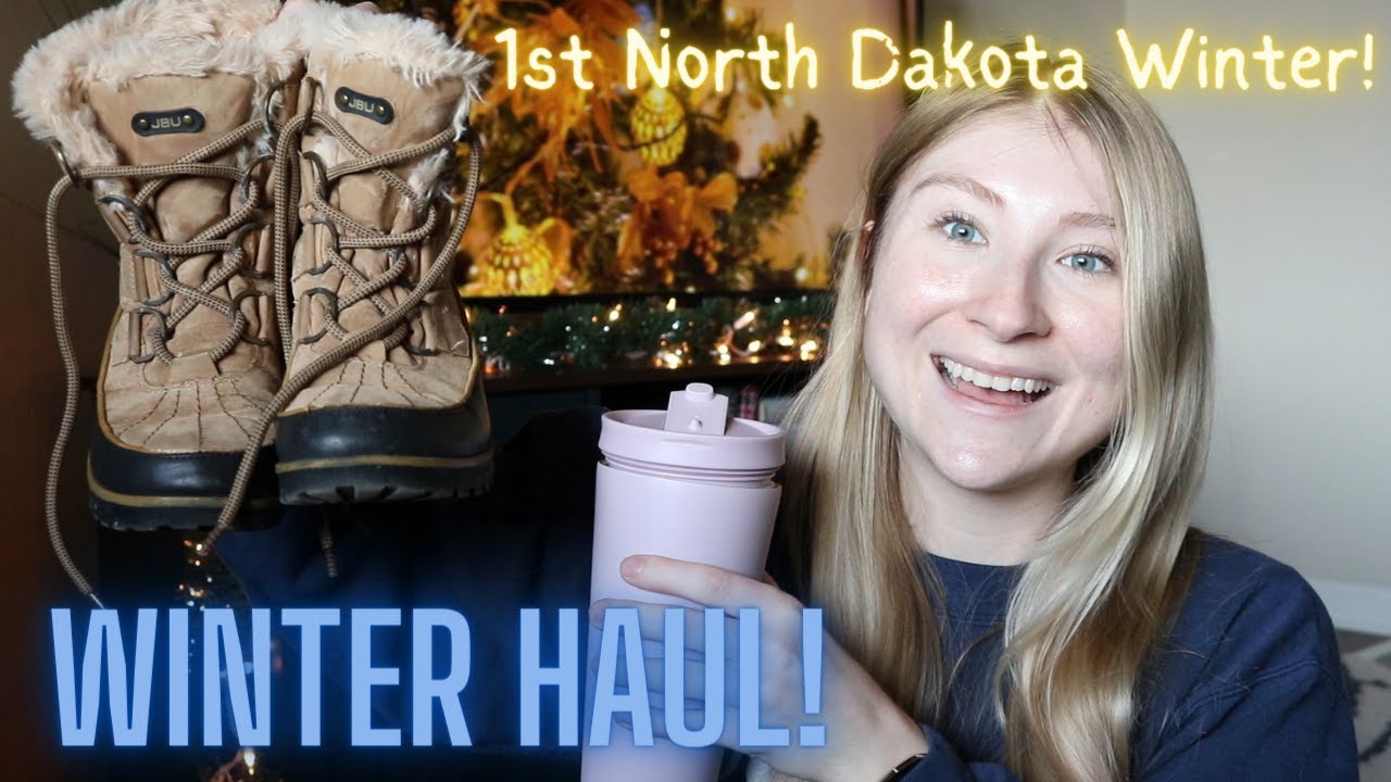 North Dakota Winter Haul! Preparing for my first North Dakota Winter in Minot, ND // Olivia Simone