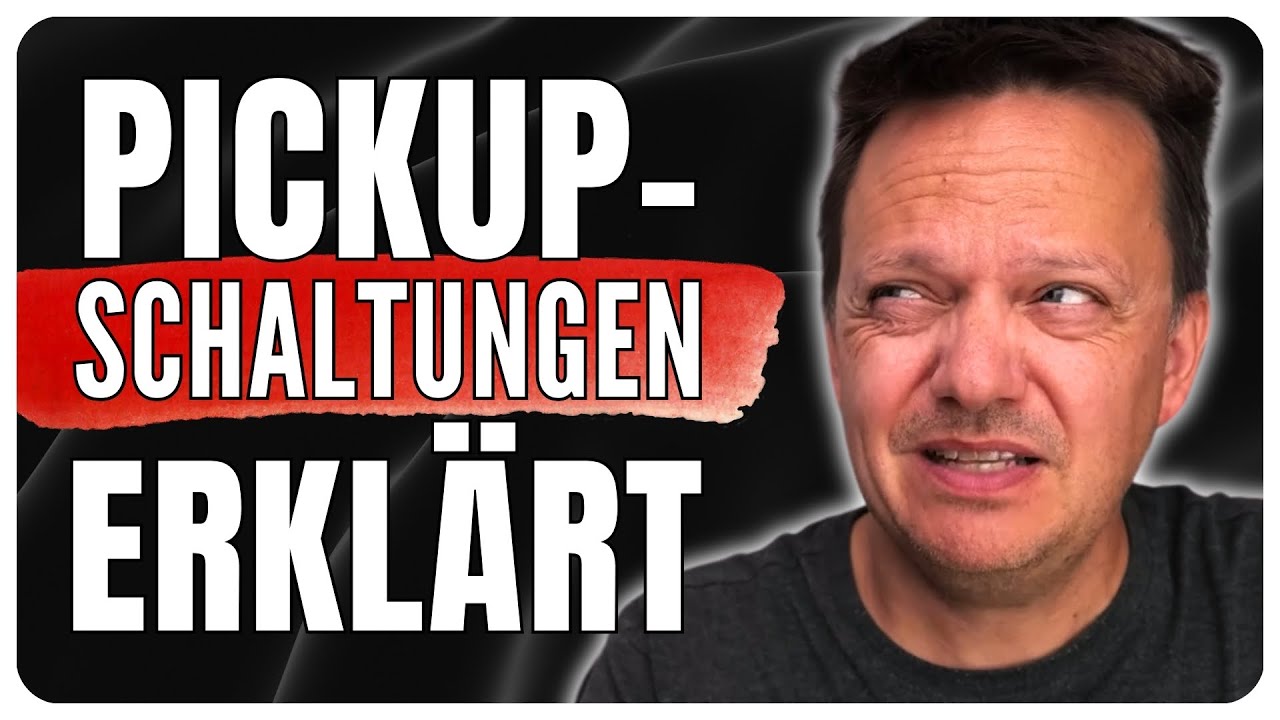 Pickup-Schaltungen an der Gitarre erklärt 🎸