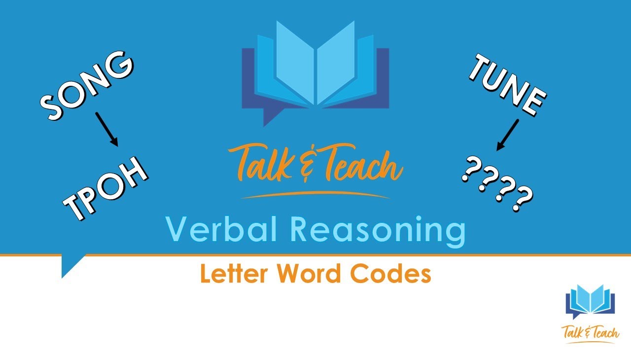 11+ Verbal Reasoning Letter Word Code