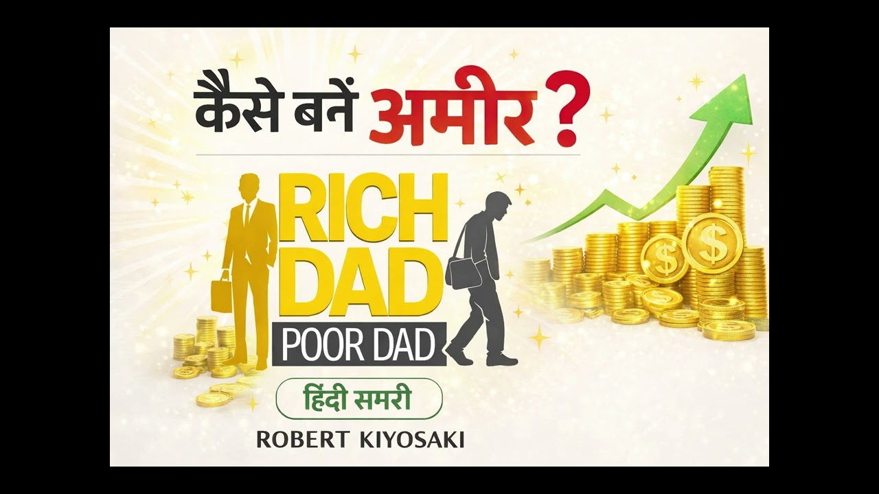 Rich Dad Poor Dad Book Summary in Hindi | Financial Freedom Rules |  Deep Read Hindi