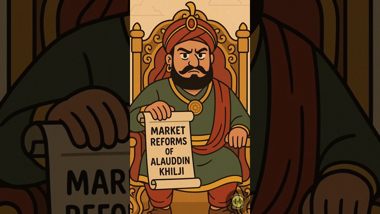 Alauddin Khilji&rsquo;s Genius Market Reforms | The Price Controller of Delhi!#shorts