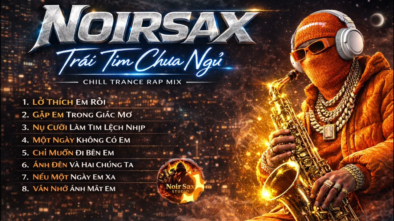 NOIRSAX – TRÁI TIM CHƯA NGỦ | Chill Trance Rap Love Mix