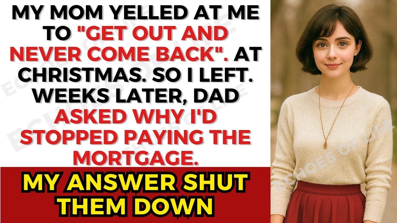 My Mom Yelled At Me To “Get Out And Never Come Back” At Christmas. So I Left. Weeks Later,Dad Asked…