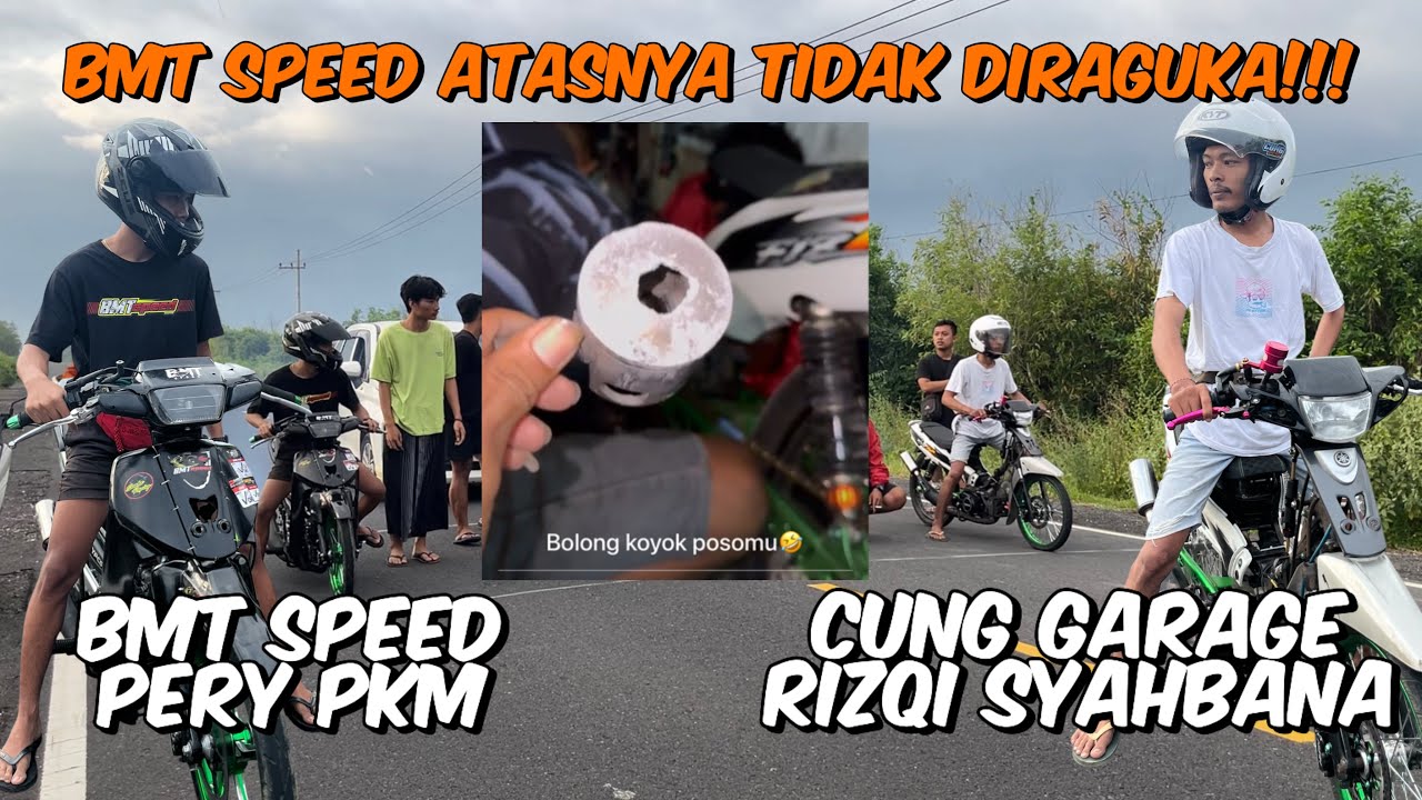 BMT SPEED VS CUNG GARAGE‼️LAGA 2KM BMT SPEED FINISHNYA NULOP‼️