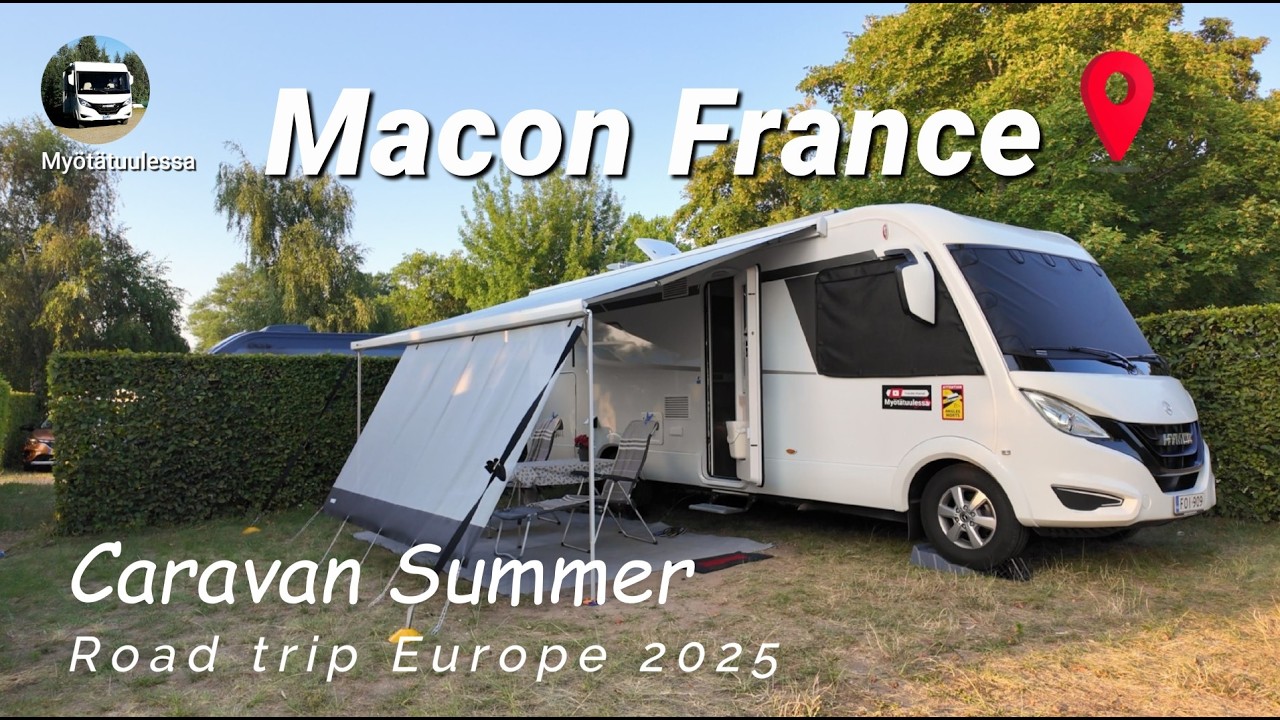 Mâcon France - Caravan Summer Road Trip
