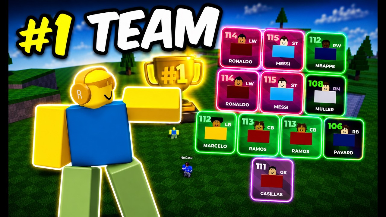 ЛУЧШАЯ команда в Build a Soccer Squad (Полный гайд)