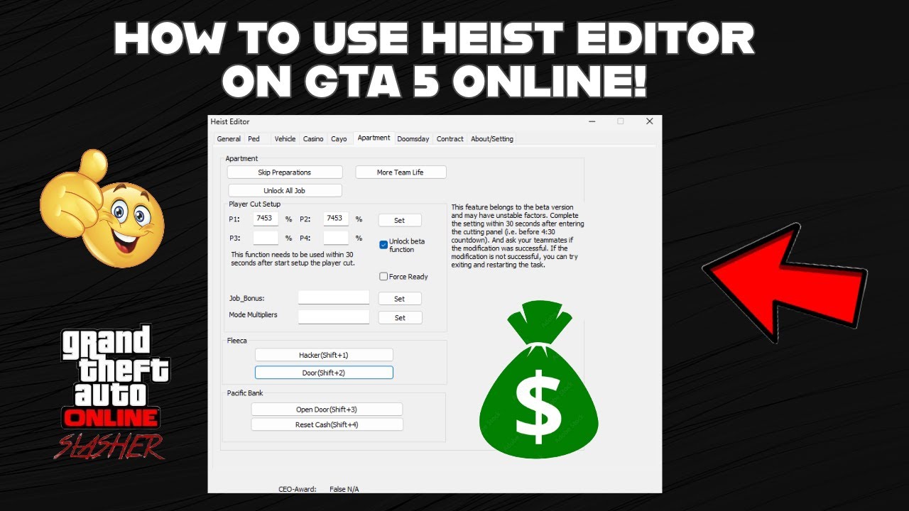How To Use Heist Editor On GTA 5 Online Safe 2024!