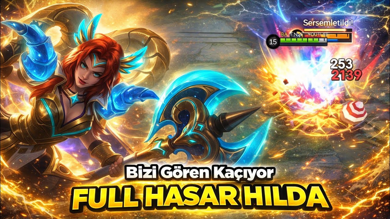 FULL HASAR RAKİBİ İKİYE BÖLEN HİLDA BÖYLE BİR HASARI DAHA ÖNCE GÖRMEDİNİZ Mobile Legends Sensey