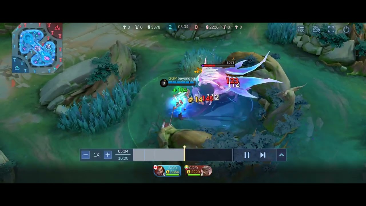 Hilda 3 vs Chou sabayan walang takbuhan gameplay yesterday 