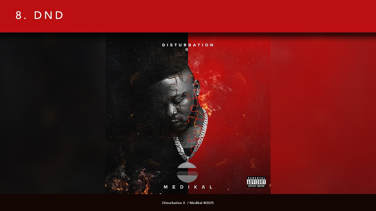Medikal Ft. Sarkodie - DND (Lyric Video)