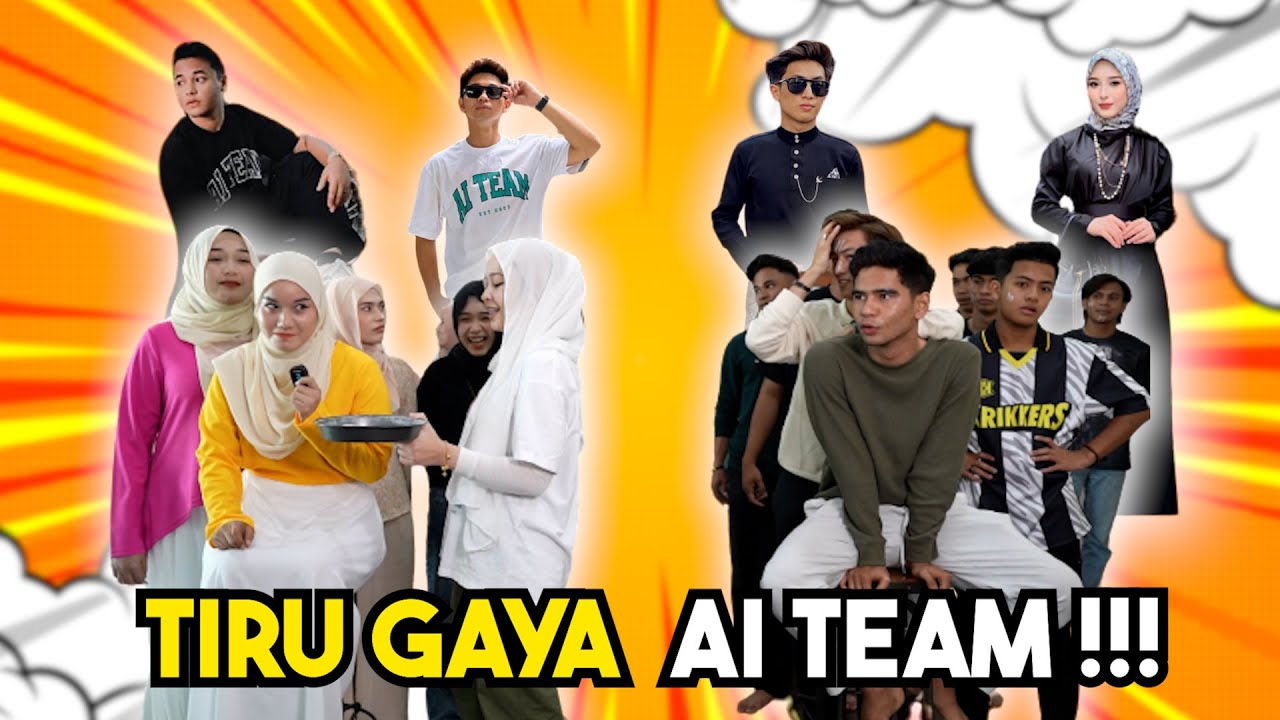 BATTLE LELAKI VS PEREMPUAN TEKA GAYA !!! MAD KHAN SEBUT NAMA NISA ???