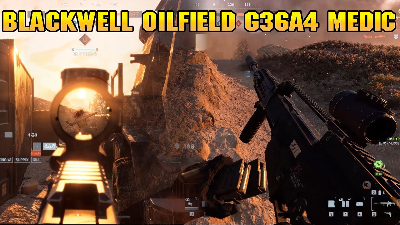 Battlefield 6: Blackwell Oilfield (new map) G36A4 Medic