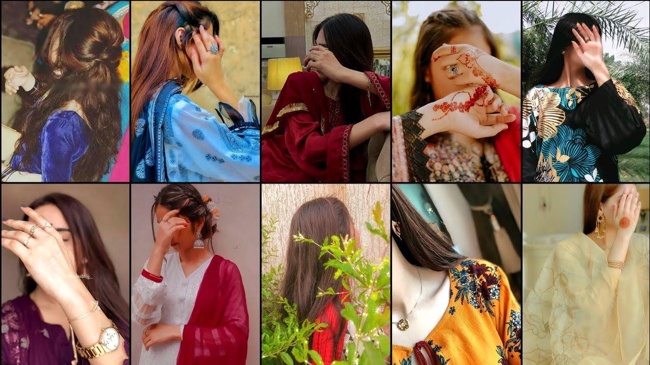 🔥Awesome hidden face girls poses |🖤dp pictures for whatsapp |💔photo Poses Ideas | attitude girls dpz