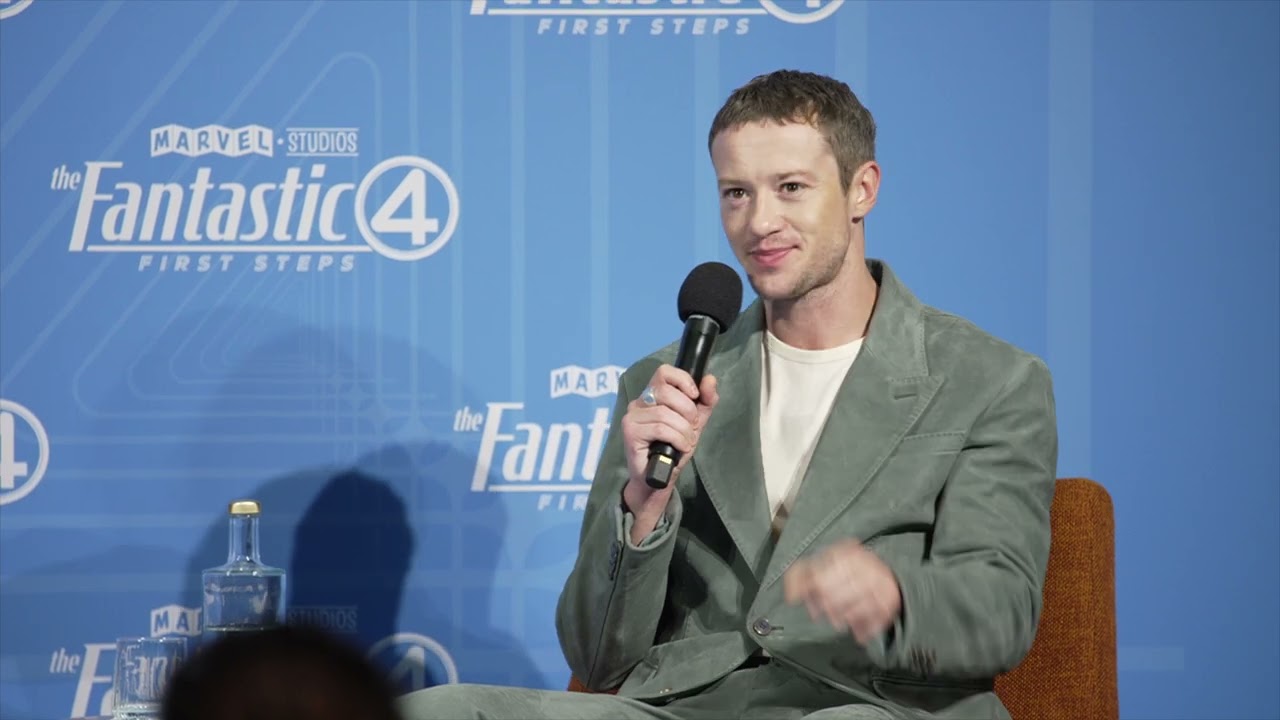 BEST FANTASTIC FOUR PressConference BERLIN - Pedro Pascal, Vanessa Kirby, Joseph Quinn, Ebon Moss