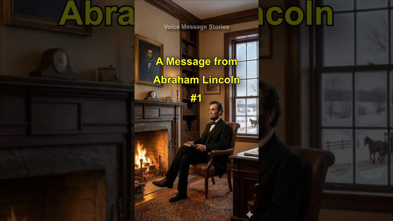 A Message from Abraham Lincoln #1 |  A Reply to Those Who Look Down on You