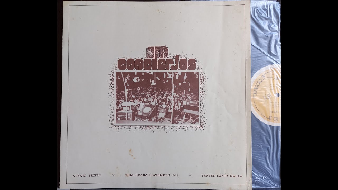 M.I.A. Mia con Lito Vitale Conciertos album 3 - (1979) Sello Ciclo 3