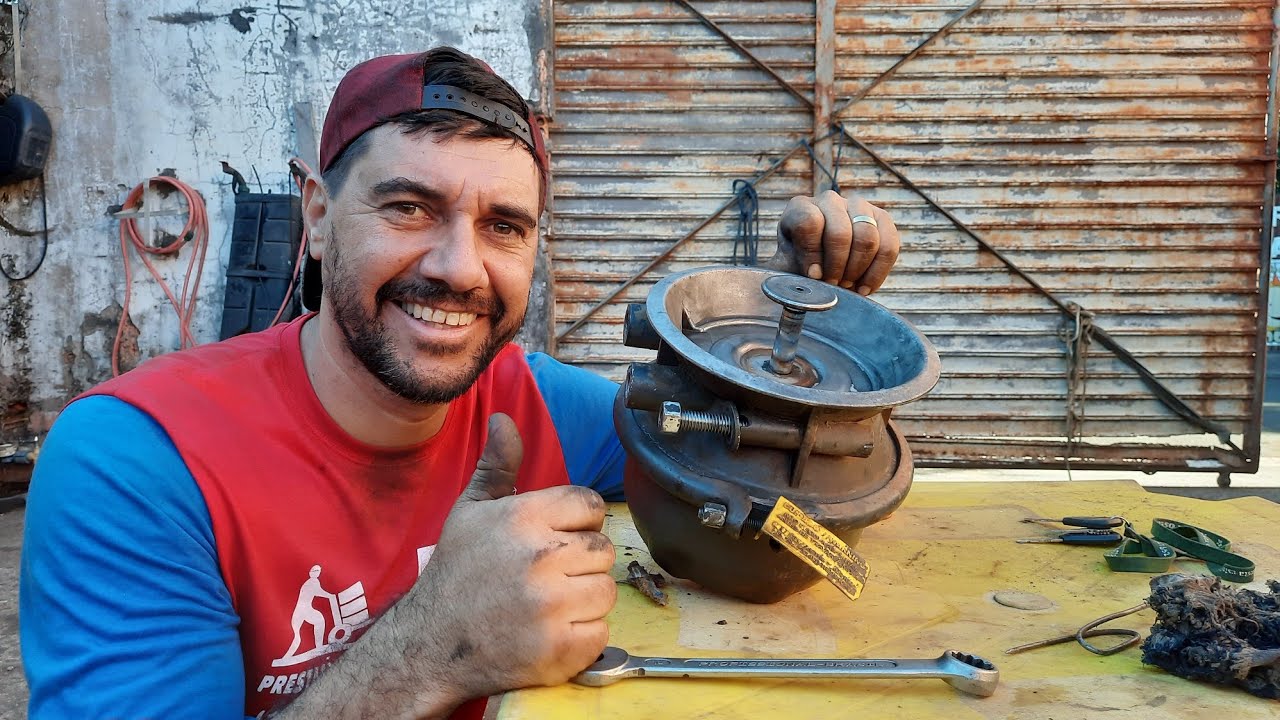 Final da montagem da cuica de Freio