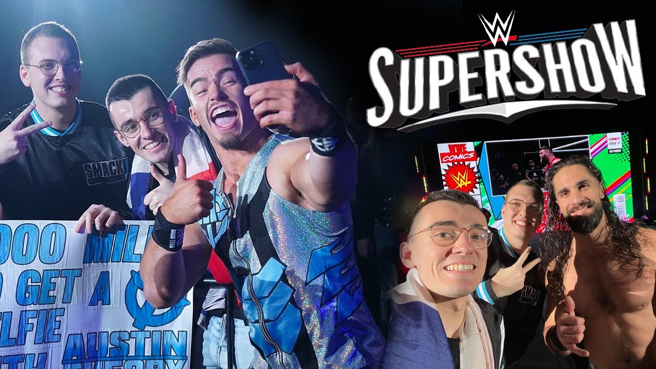 Une expérience incroyable au WWE SuperShow ! VLOG #1