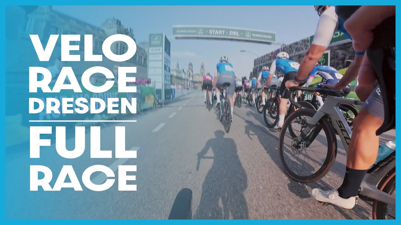 VELORACE Dresden 2025 - Spitzengruppe 53 km | FULL RACE