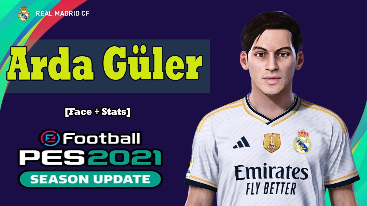 Arda Güler PES 2021 eFootball