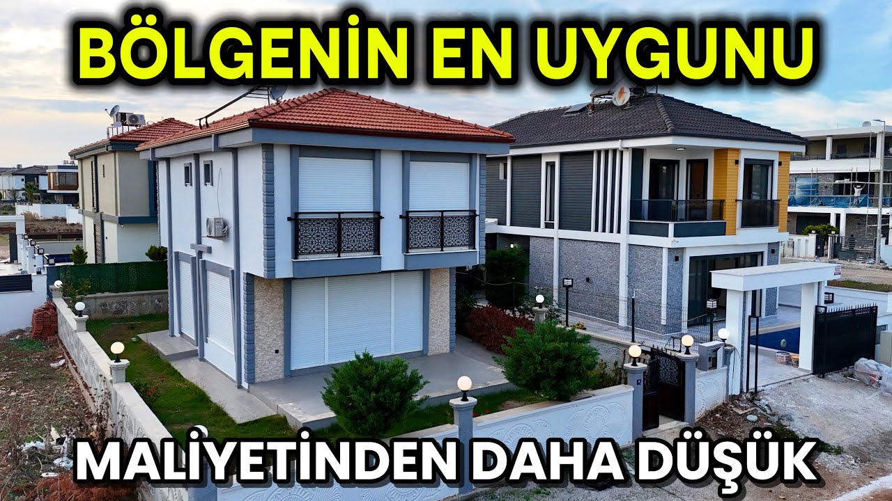 ‼️Bu Fiyata Emsali Yok ‼️Tam Müstakil Eşyalı 2 Katlı Dubleks 3+1 Villa / No:415