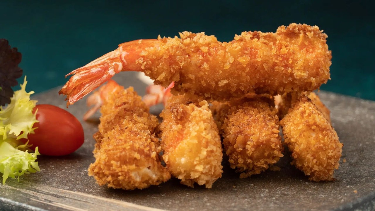 Tienes que probar estas gambas fritas japonesas (Ebi furai)