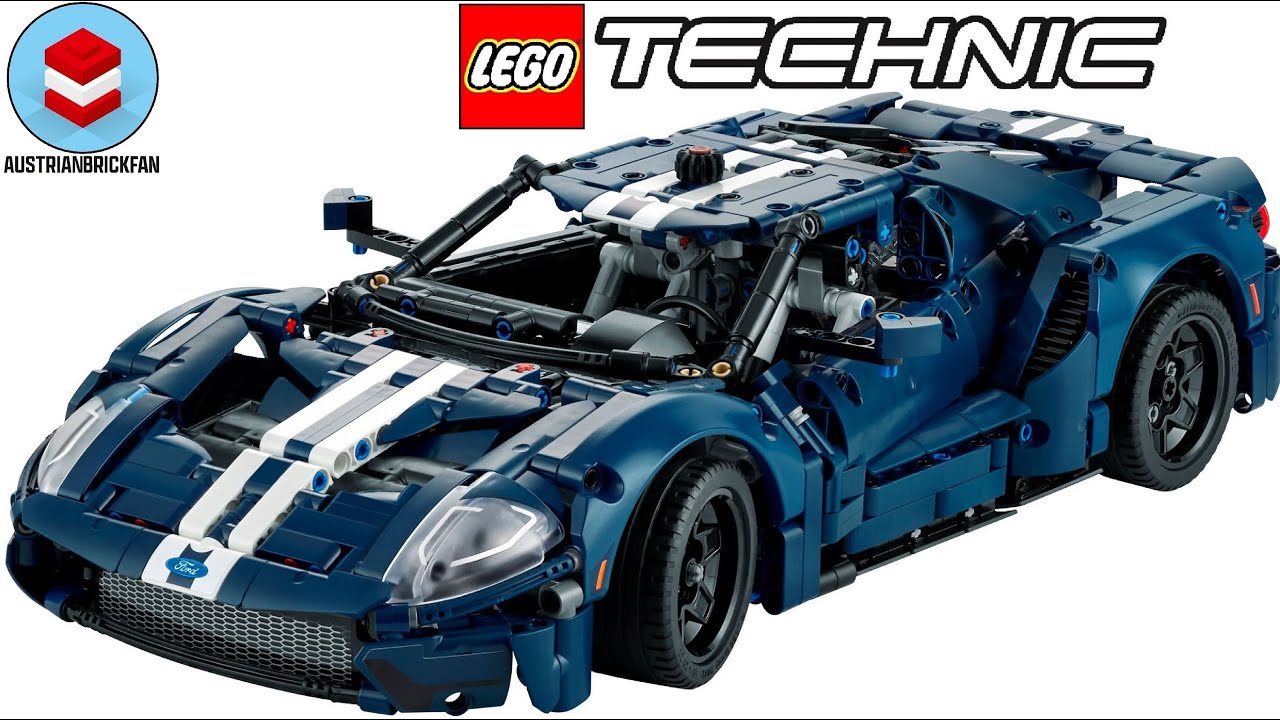 LEGO Technic Ford GT Speed Build #42154