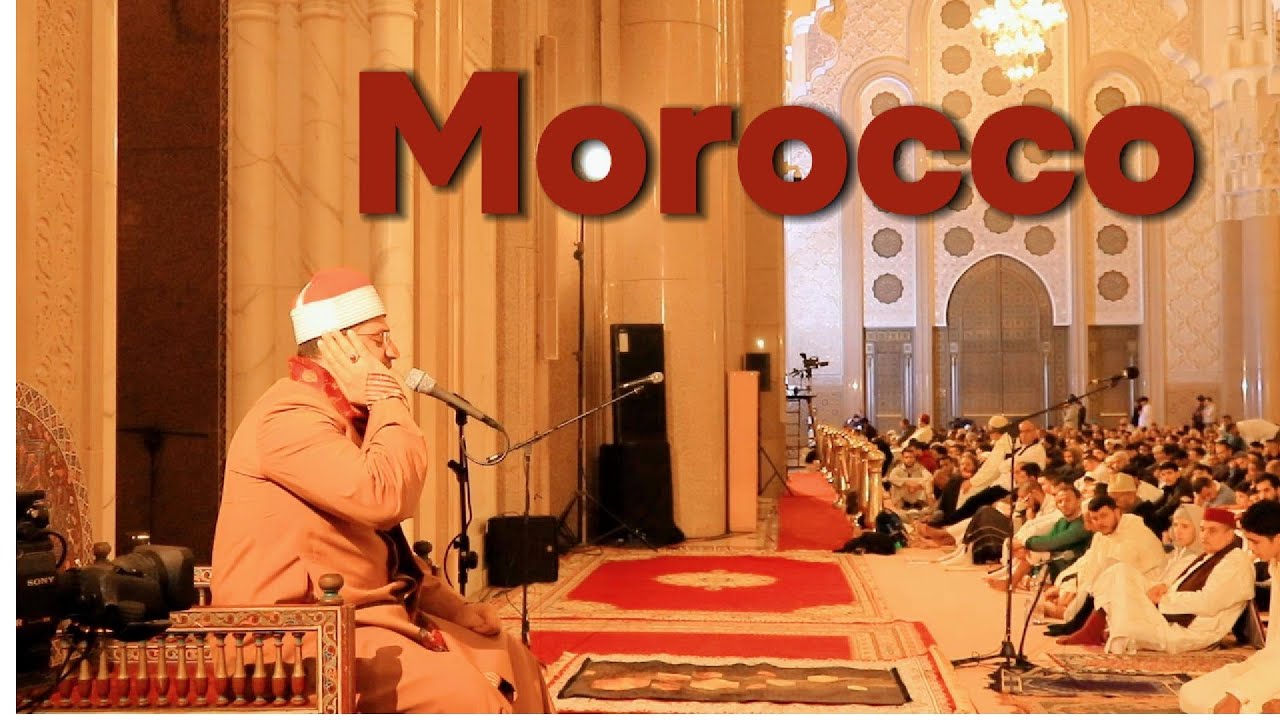 الشيخ ياسر الشرقاوي من جامع الملك الحسن الثاني بمدينة الدار البيضاء المغرب من جولتة فضيلتة الرمضانية